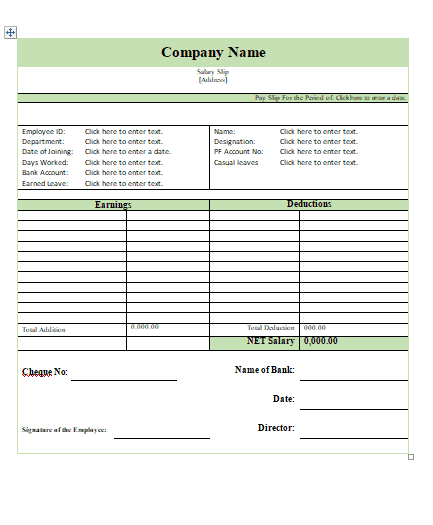 employment contract sample