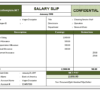 salary slip template 5