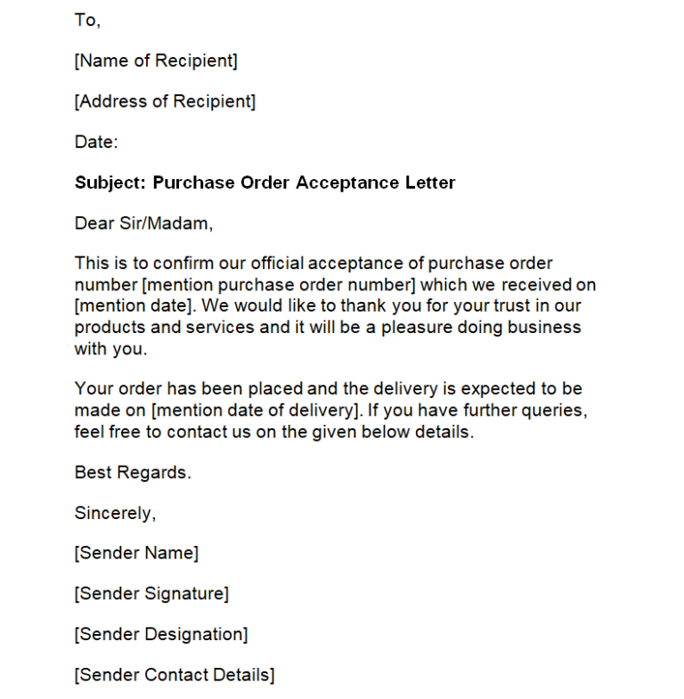 How Do You Write A Purchase Order Email How Do You Write A Purchase Order Email
