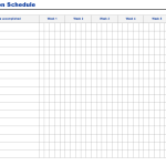 15 Best & Useful Production Schedule Templates