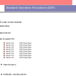 FREE 25+ Standard Operating Procedures Templates – SOPs