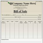 33+ Practical Bill of Sale Templates & Formats