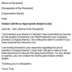 7+ Official Follow-Up Letter Templates & Formats