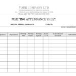 35+ Handy Attendance Sheet Templates [in WORD & EXCEL]