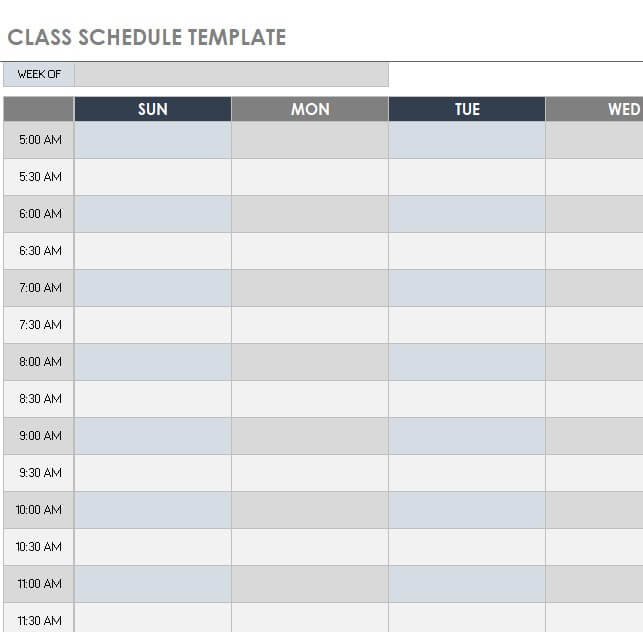 27+ Sample Daily Schedule Templates in Excel