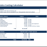 4+ Free Commission Sheet Templates