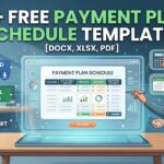 payment schedule templates