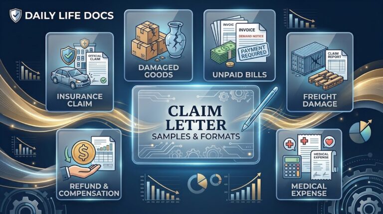 claim letters