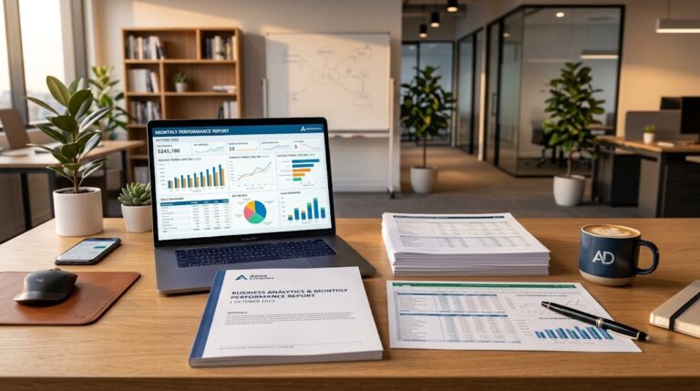 monthly report templates