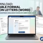 invitation letters