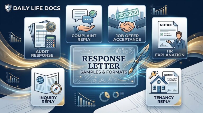 Response Letters
