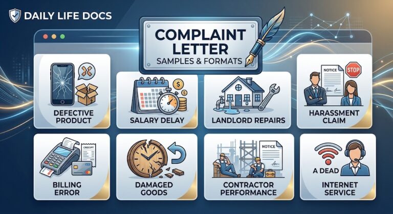 Complaint Letter Templates