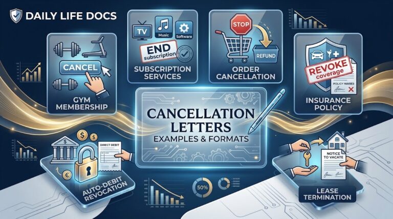 Cancellation Letters