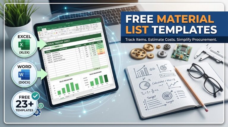 Material List Templates