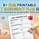 8+ Family Emergency Plan Sheet Templates