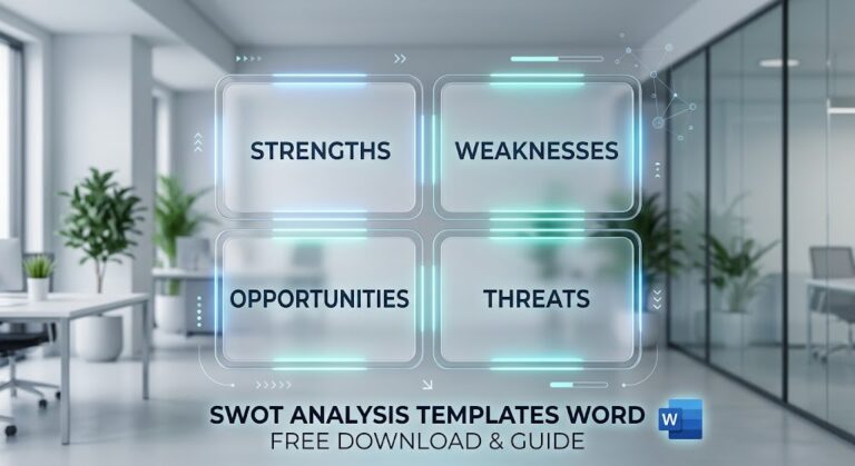 16+ Practical SWOT Analysis Templates WORD