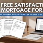 18+ Free Satisfaction of Mortgage Forms (Editable MS Word Templates)