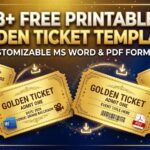 8+ Free Golden Ticket Templates