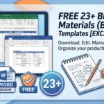bill of materials templates