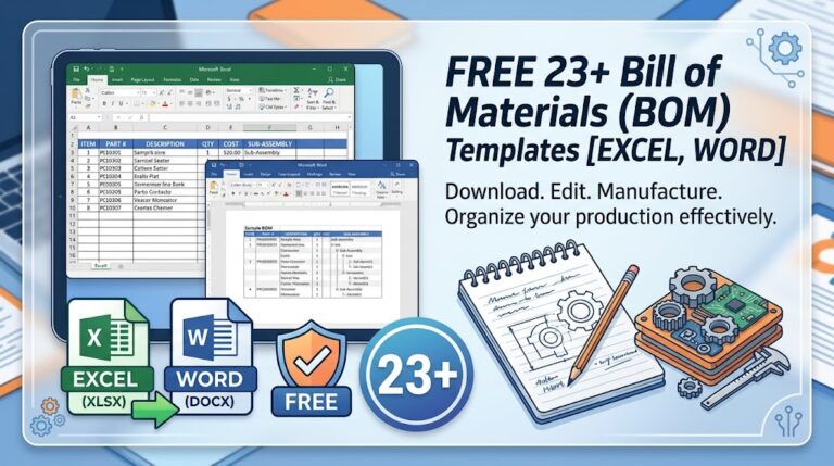bill of materials templates