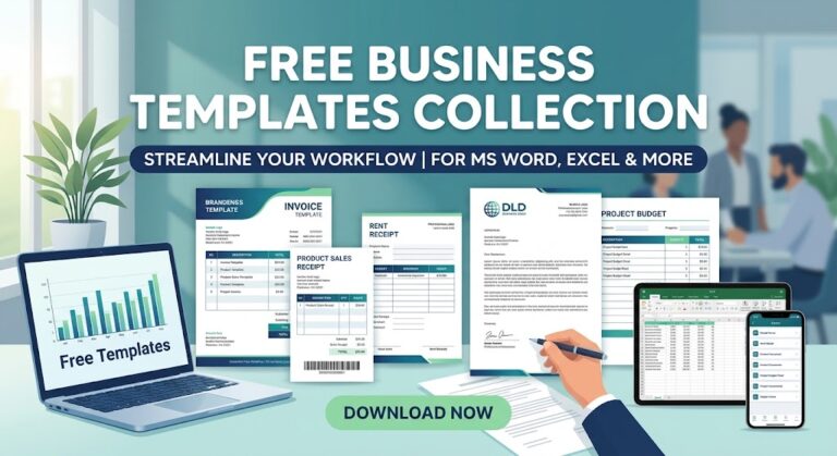 8+ Printable Business Receipt Templates (Free Word & Excel Download)